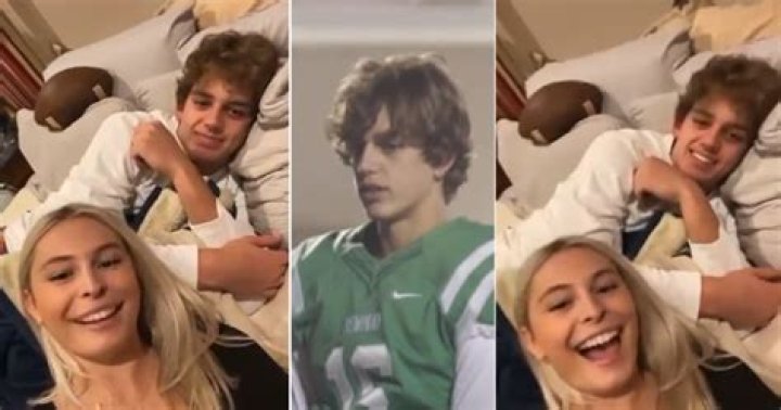 Blonde Girl Gets College Commitment From Arch Manning (Video)