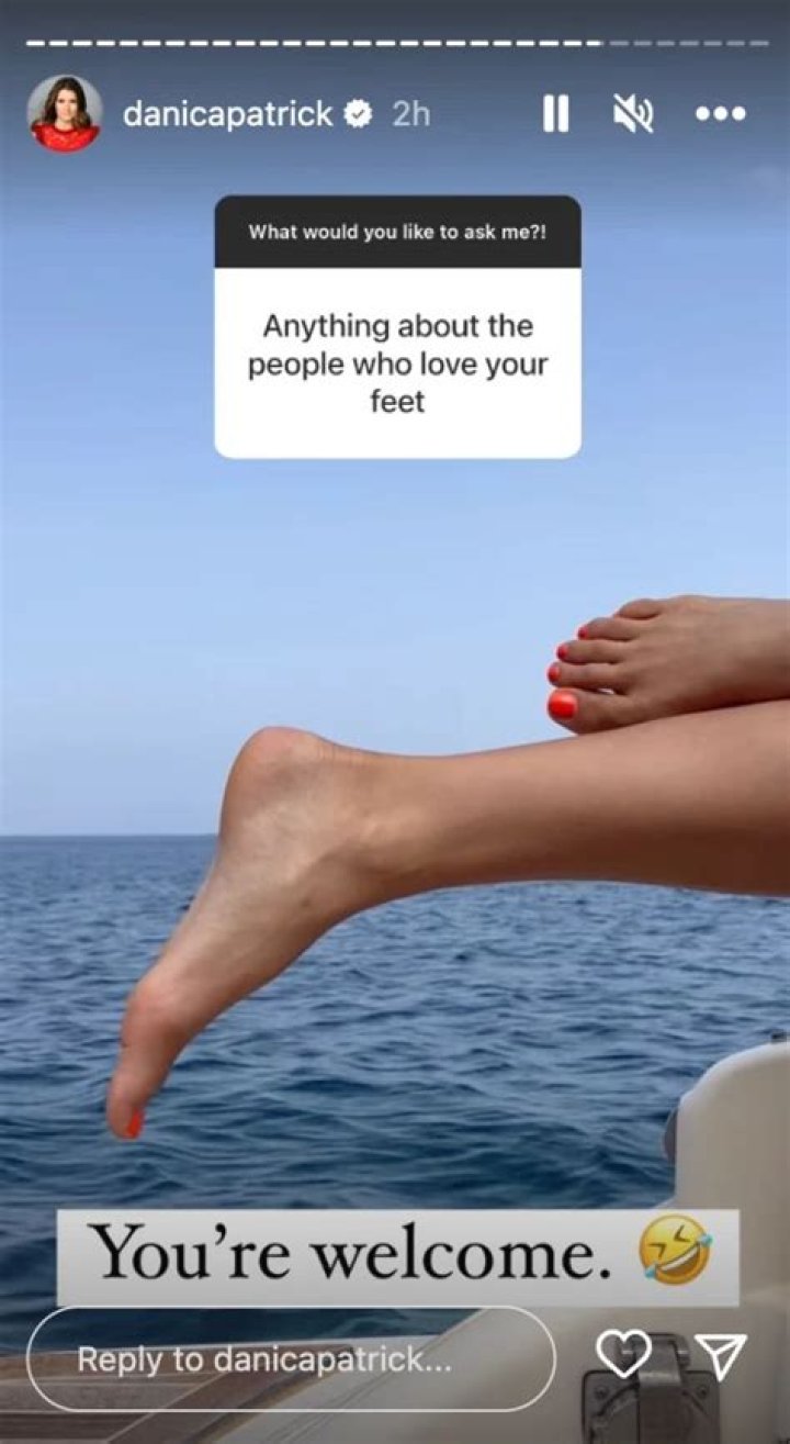 Danica Patrick’s Wild Feet Photos Cause A Stir