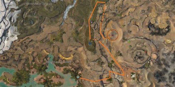 Desert Highlands Map Guild Wars 2