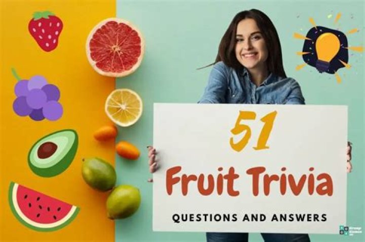 51 Fruit Trivia Questions and Answers 