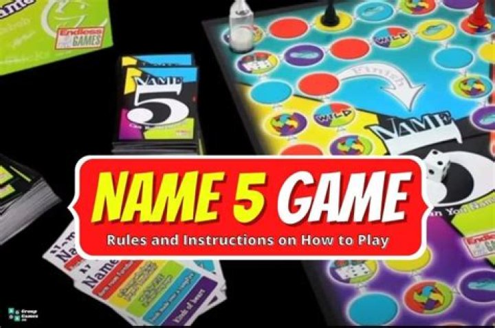Name 5 Game: Rules And Instructions On How To Play