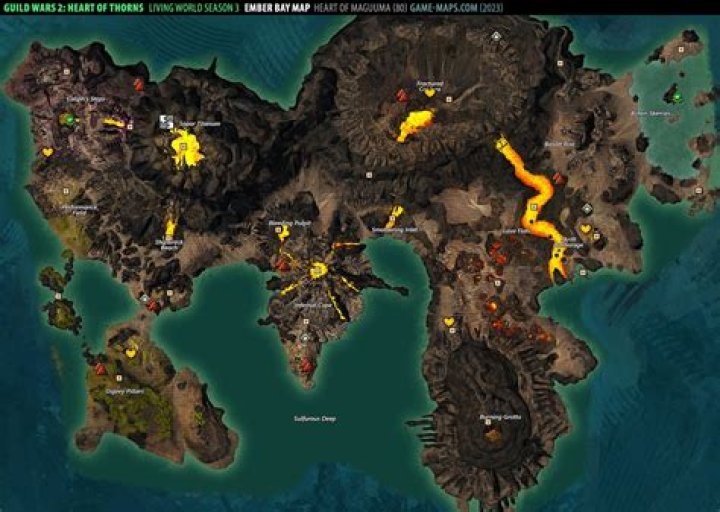 Siren's Landing Map Guild Wars 2