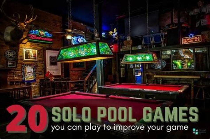 20 Solo Pool Games you can play to improve your game