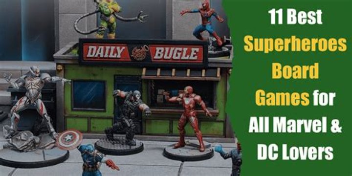 11 Best Superheroes Board Games for All Marvel & DC Lovers