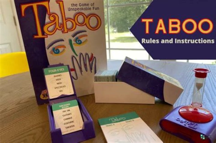 Taboo Game Rules and How to Play