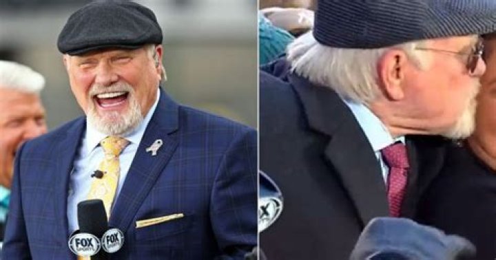 Terry Bradshaw Forces Kiss On Woman During NFL On FOX Broadcast
