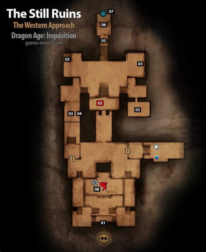 The Still Ruins Dragon Age: Inquisition Map