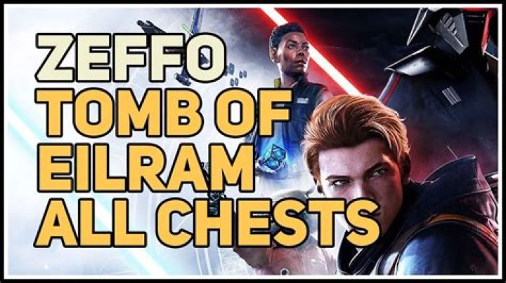 Tomb of Eilram Map, Zeffo for Star Wars Jedi Fallen Order