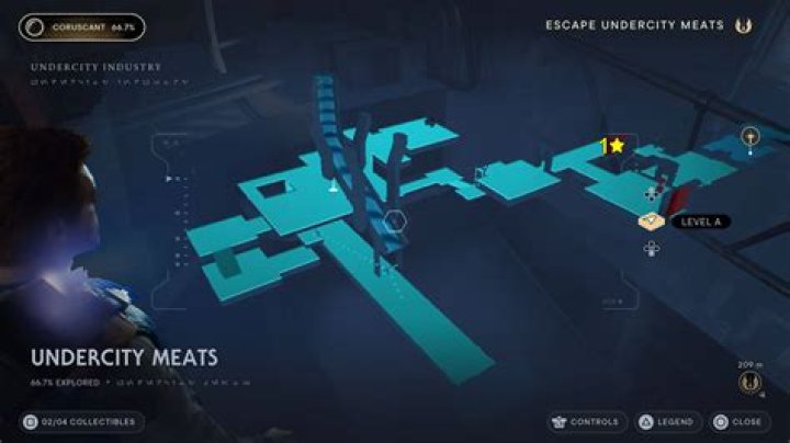 Undercity Meats Map Star Wars Jedi Survivor